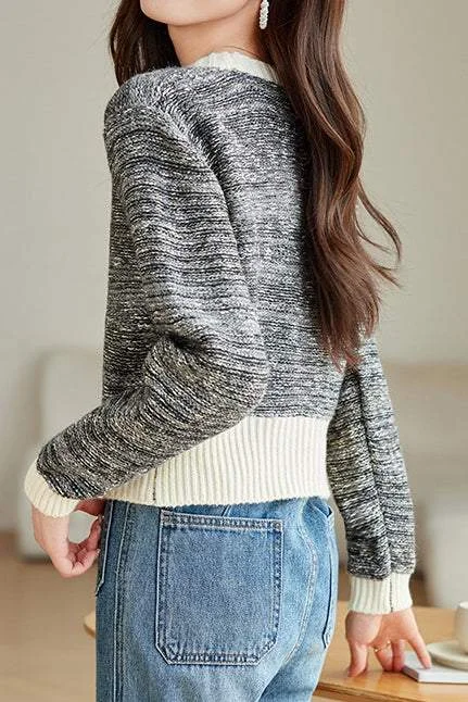 Cozy SweatersChanel-Inspired Knit Cardigan