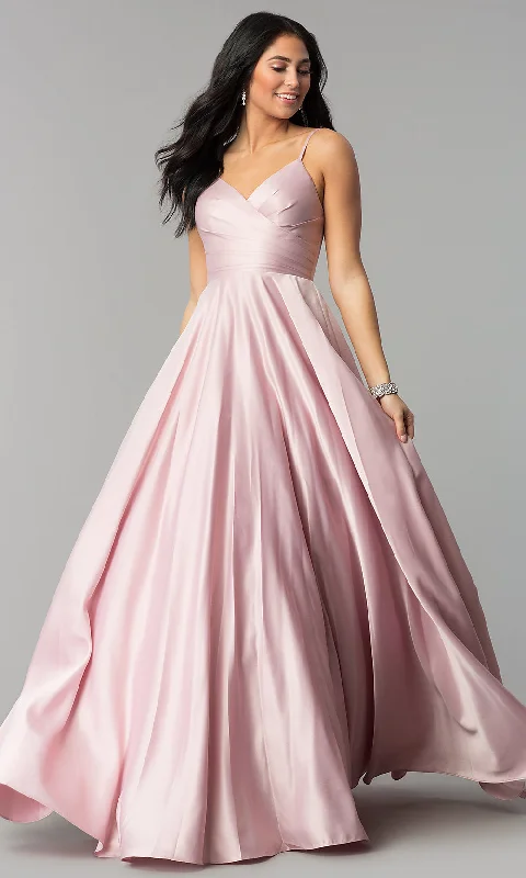 petite prom dressesClassic Long Prom Ball Gown: Dancing Queen 22-2339