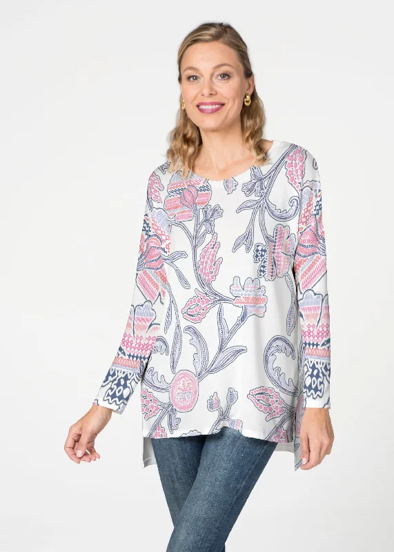 women's tops for everyday elegancePatterns at Play Pink (7839) ~ Slouchy Butterknit Top