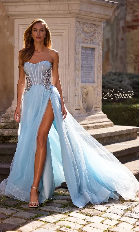 prom dress accessoriesLong Prom Dress: La Femme 32767