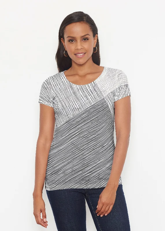 lace women's topsSketch (14205) ~ Signature Short Sleeve Scoop Shirt