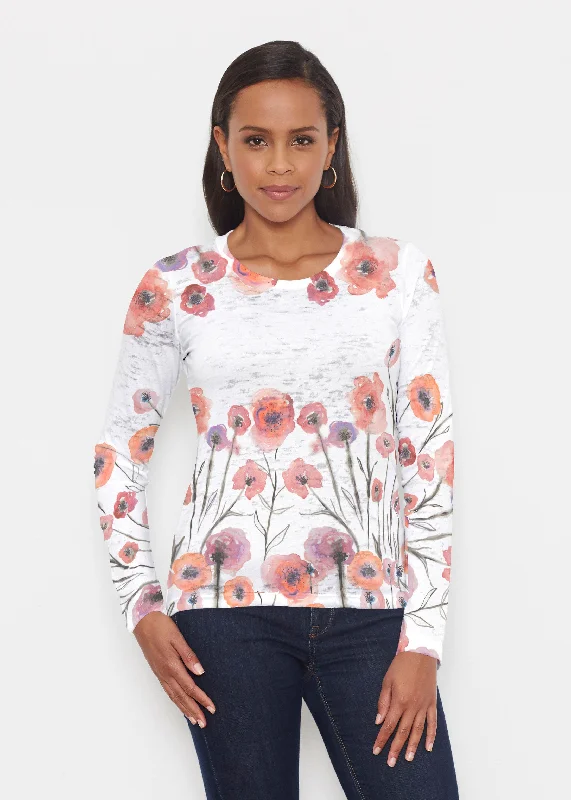 lace women's topsMeadow (7848) ~ Signature Long Sleeve Crew Shirt