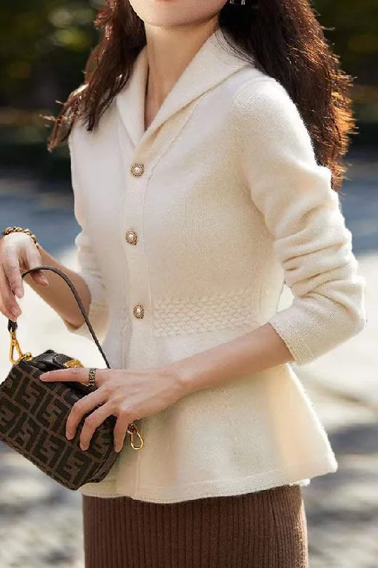 Dressy SweatersFrench High-end Elegant Sweater Coat