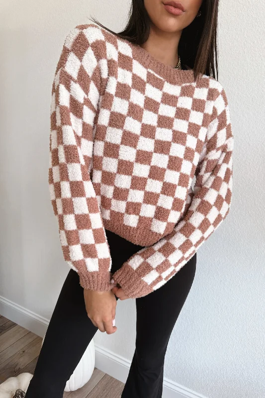 Quick-Dry SweatersCheck Me Out Sweater (Mocha)