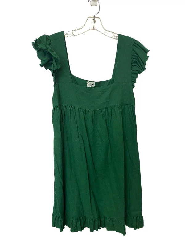 women's cotton dressesDress Casual Short By Aerie In Green, Size: L