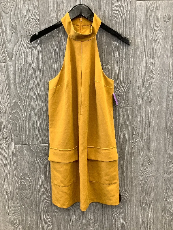 Mermaid DressDress Casual Short By Anthropologie In Yellow, Size: Xs