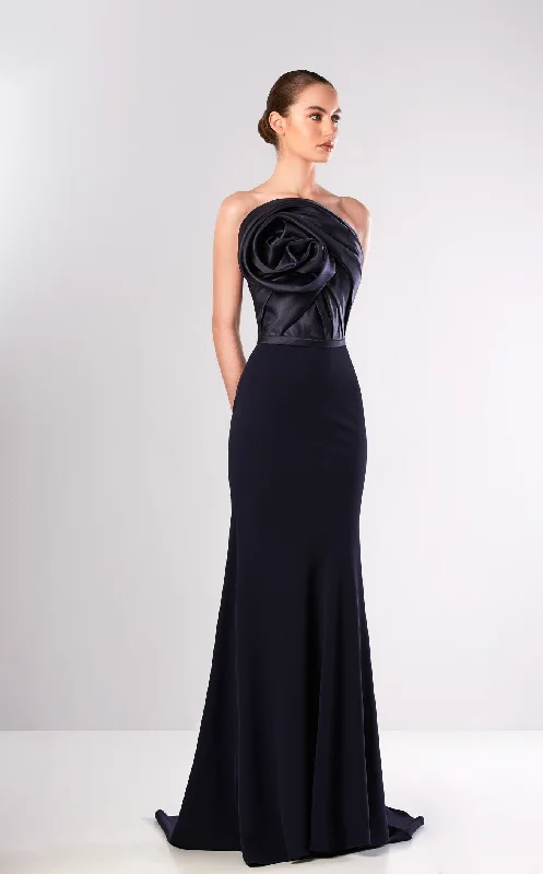 Tea-Length DressEdward Arsouni Couture FW645 Dress