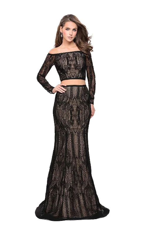 Lace DressLa Femme 25983 Dress