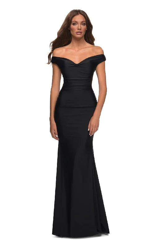 women's unique dressesLa Femme 30449CL Dress