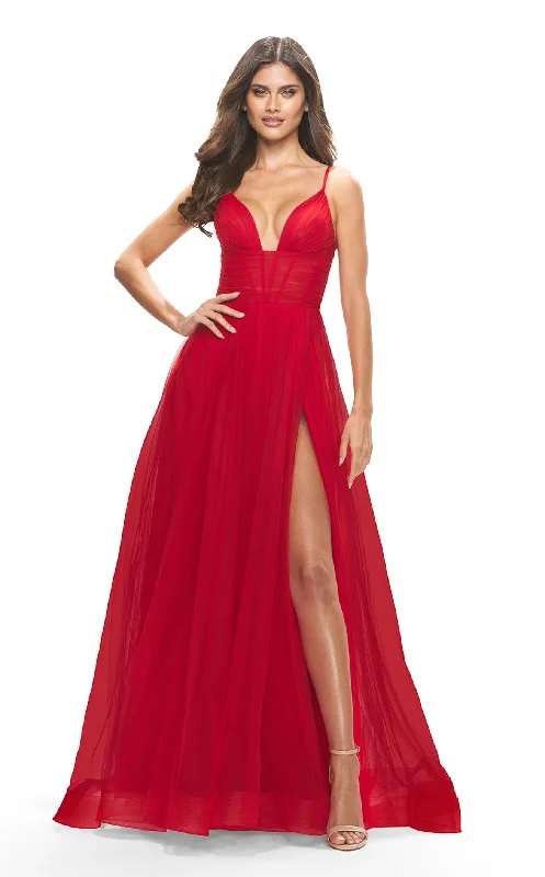 Chiffon DressLa Femme 31147 Dress