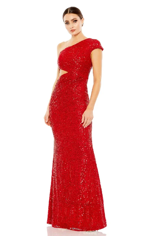 women's cinched-waist dressesMac Duggal 42022 Dress