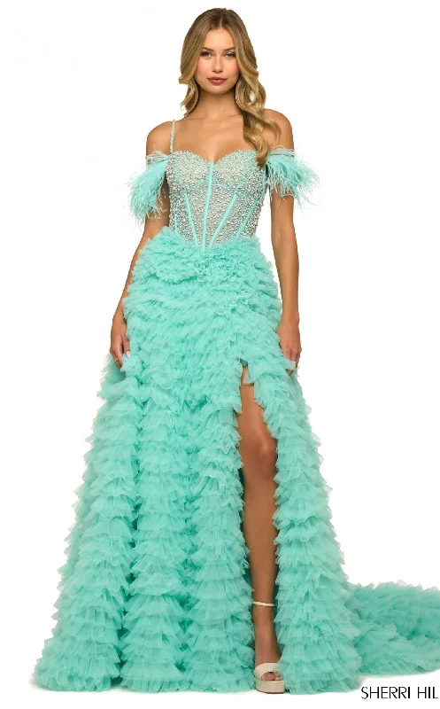 women's sleeveless dressesSherri Hill 55387 Dress